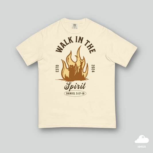 Walk in the Spirit | Daniel 3:17-18 | Christian Unisex T-Shirt | Gospel Streetwear