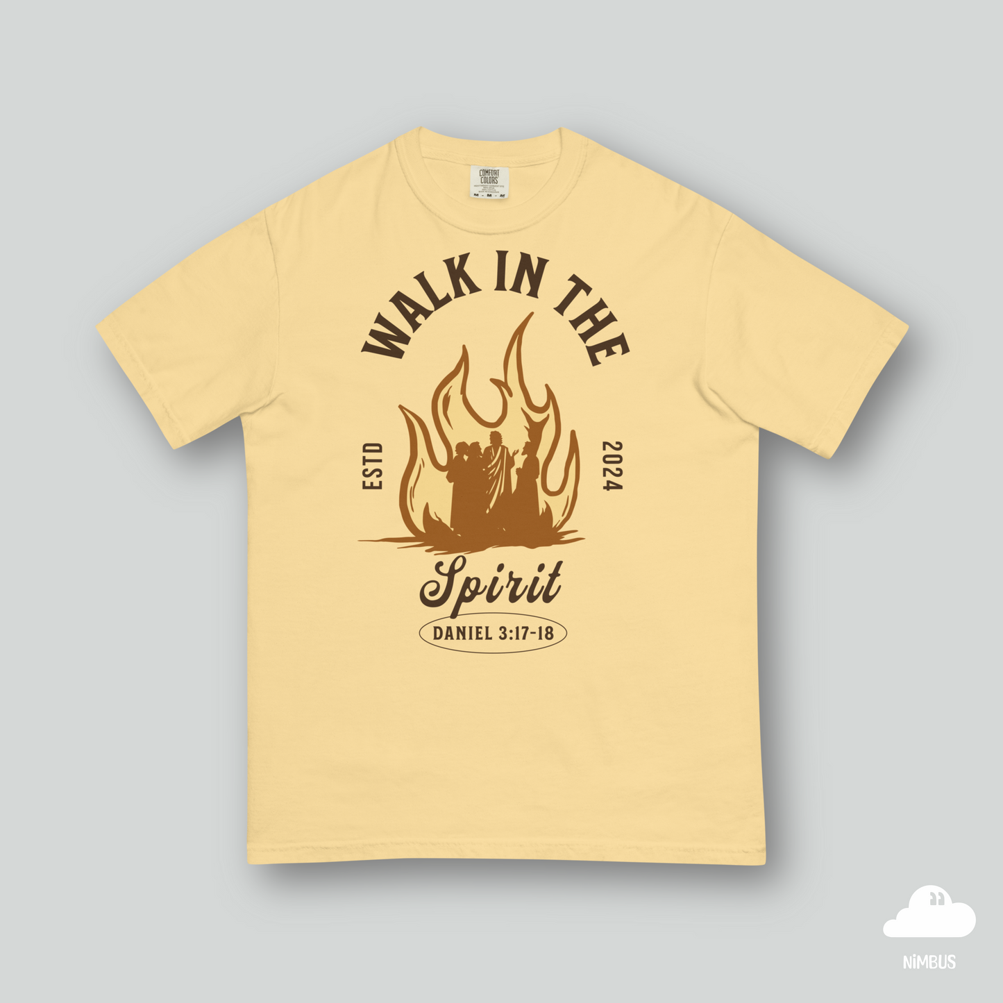 Walk in the Spirit | Daniel 3:17-18 | Christian Unisex T-Shirt | Gospel Streetwear