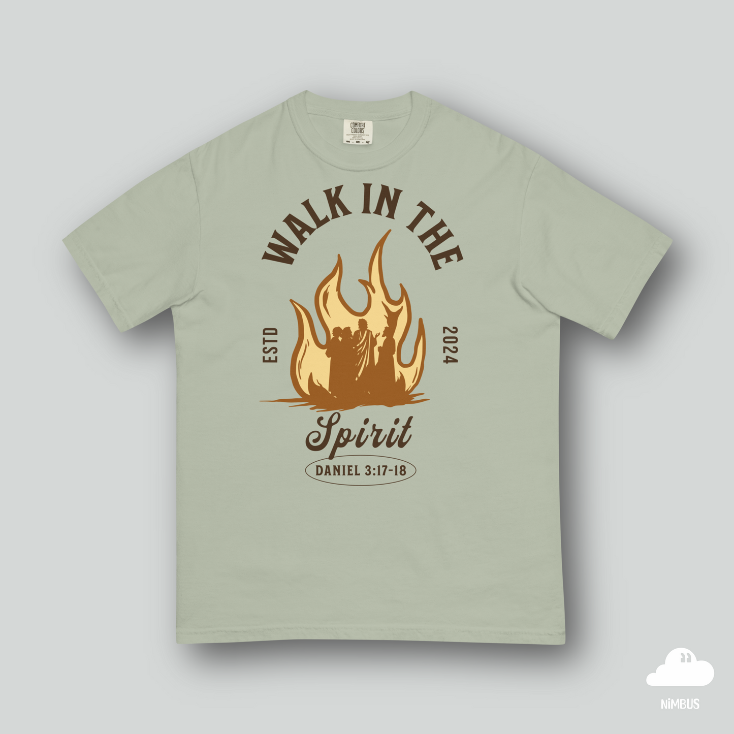 Walk in the Spirit | Daniel 3:17-18 | Christian Unisex T-Shirt | Gospel Streetwear