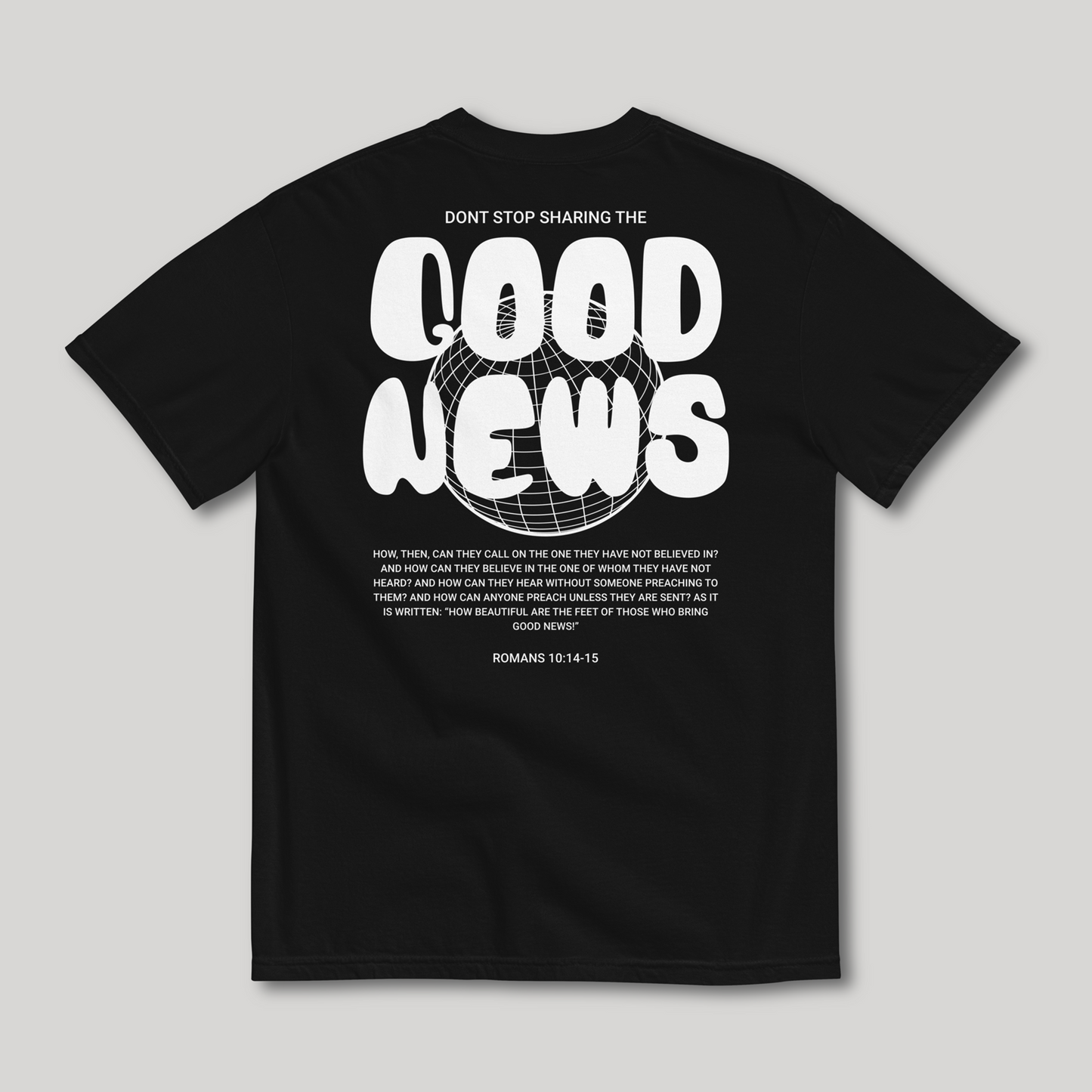 Good News (White Lettering) | Gospel Streetwear Merch