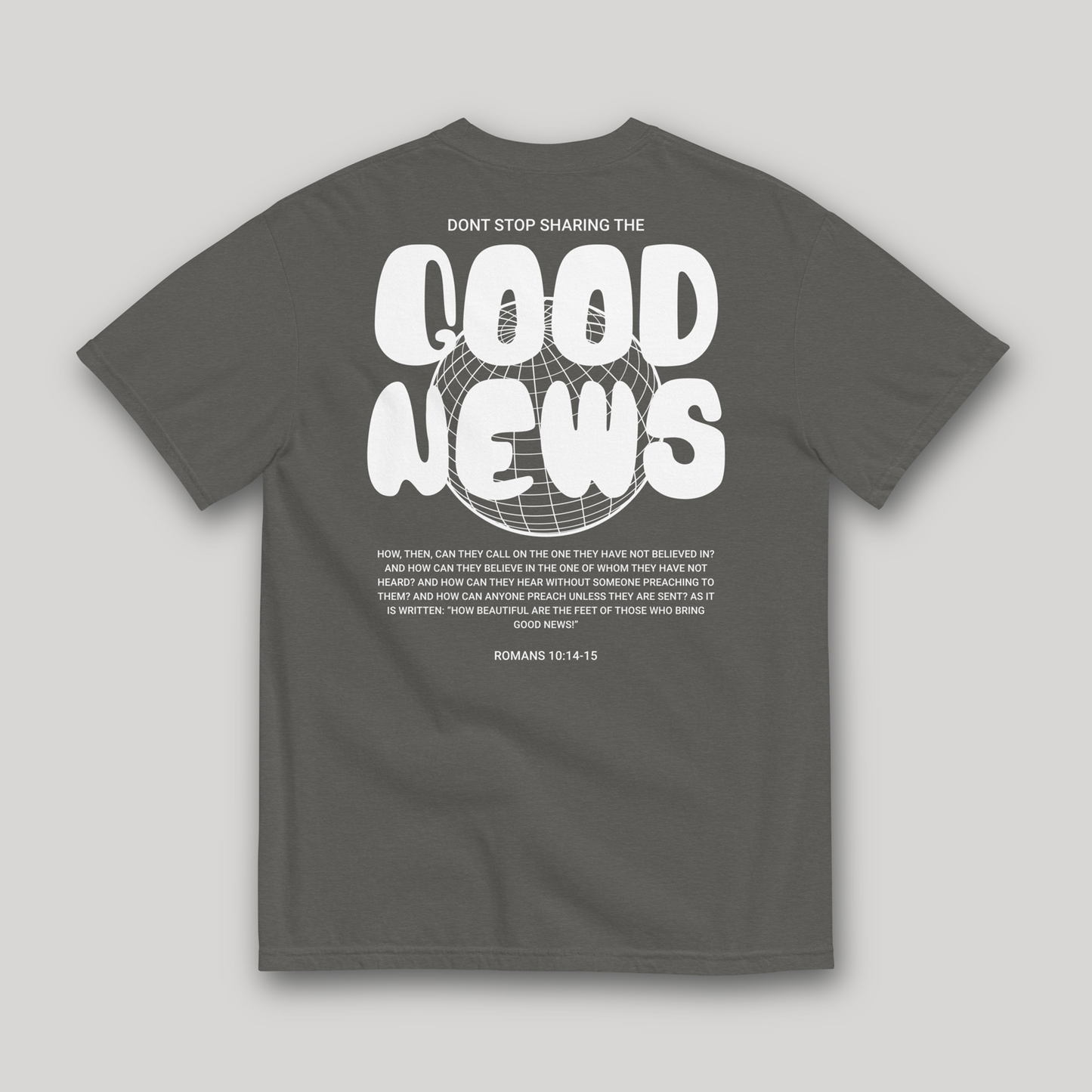 Good News (White Lettering) | Gospel Streetwear Merch