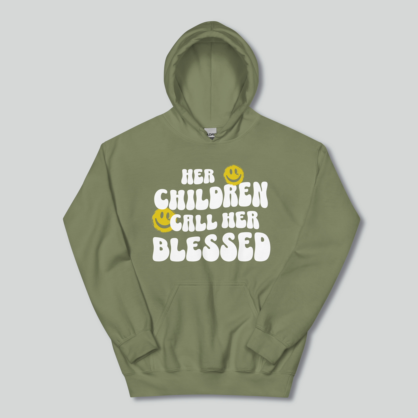 Blessed Mother Hoodie| Proverbs 31:25, Mother's Day Collection | Streetwear Gospel Merch