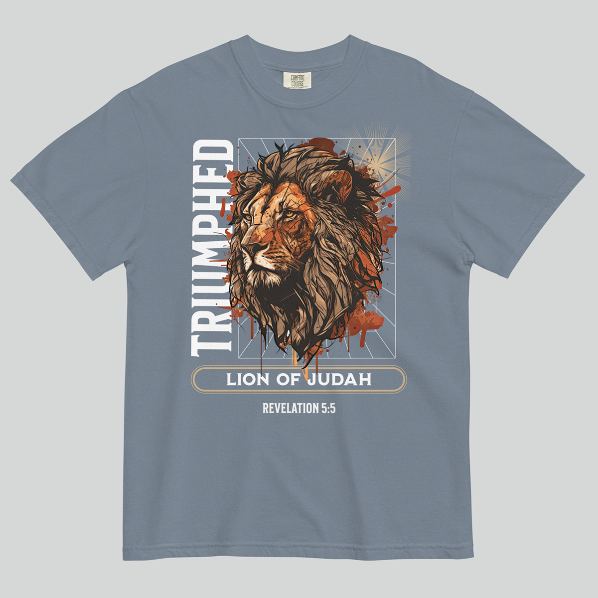 Lion of Judah Revelation 5:5 T Shirt Lion of Judah Revelation 5:5 T Shirt