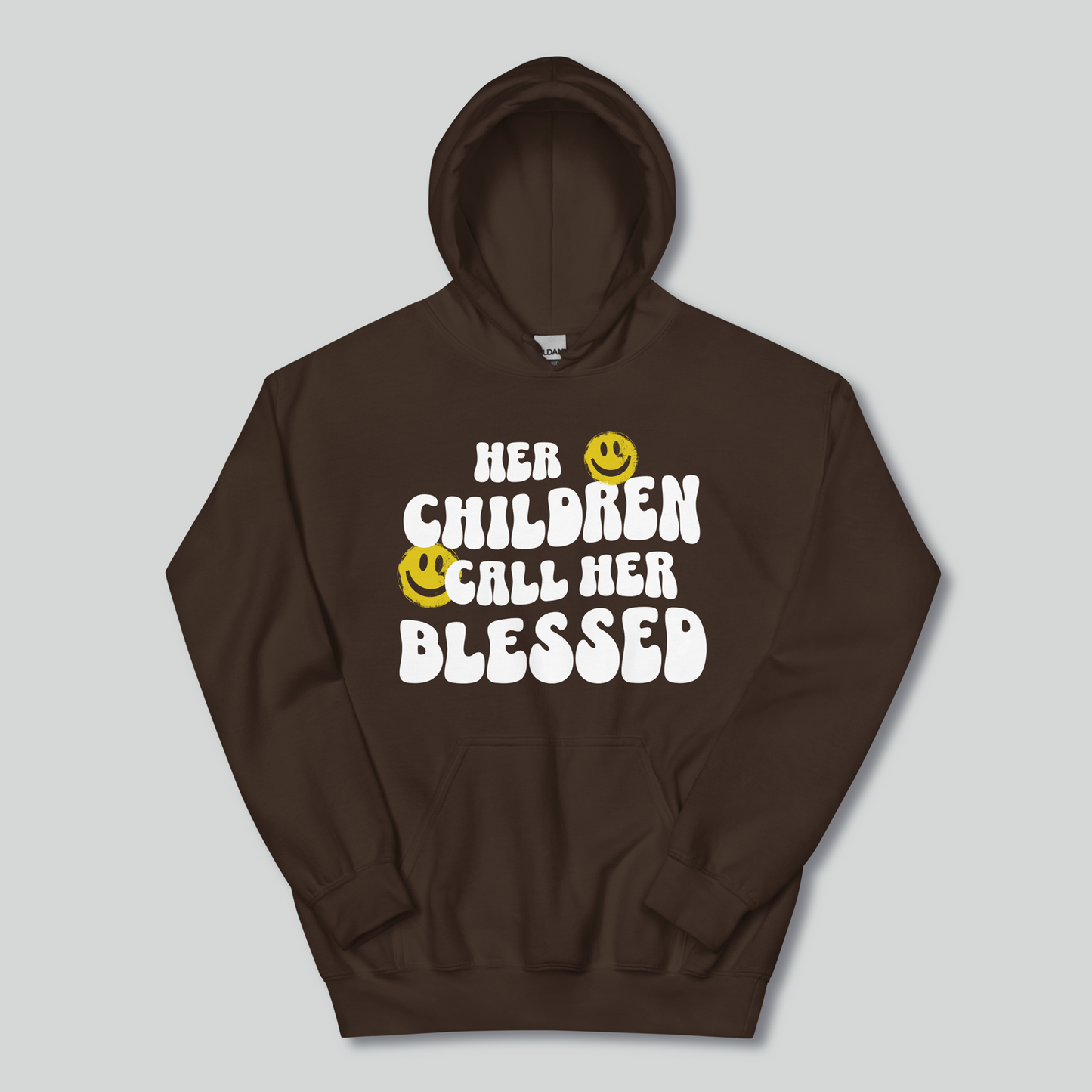 Blessed Mother Hoodie| Proverbs 31:25, Mother's Day Collection | Streetwear Gospel Merch