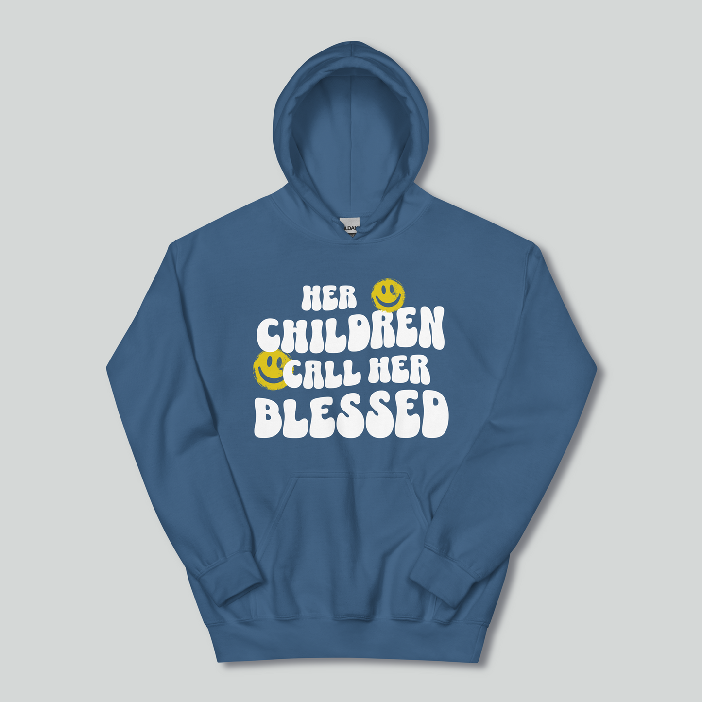 Blessed Mother Hoodie| Proverbs 31:25, Mother's Day Collection | Streetwear Gospel Merch