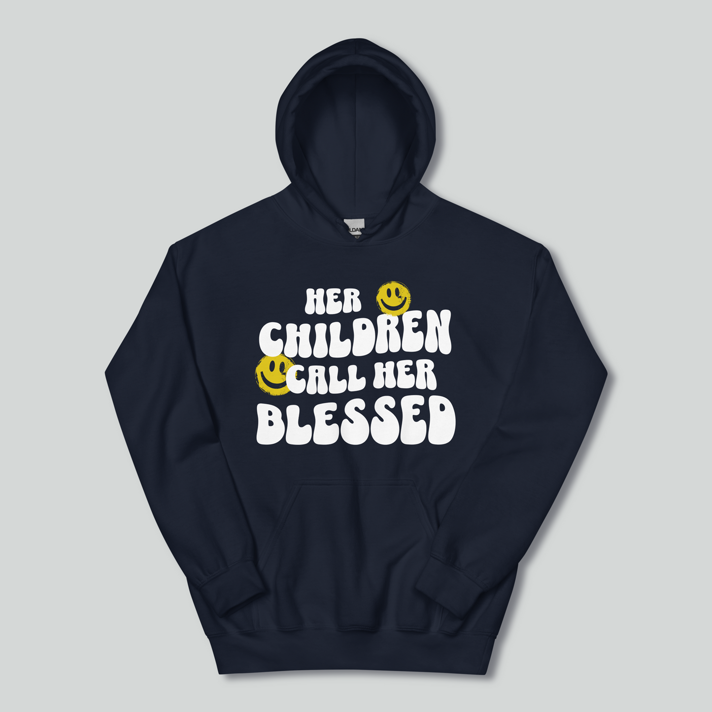 Blessed Mother Hoodie| Proverbs 31:25, Mother's Day Collection | Streetwear Gospel Merch